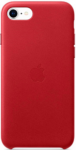 Apple для iPhone SE Leather Case кожа (красный)